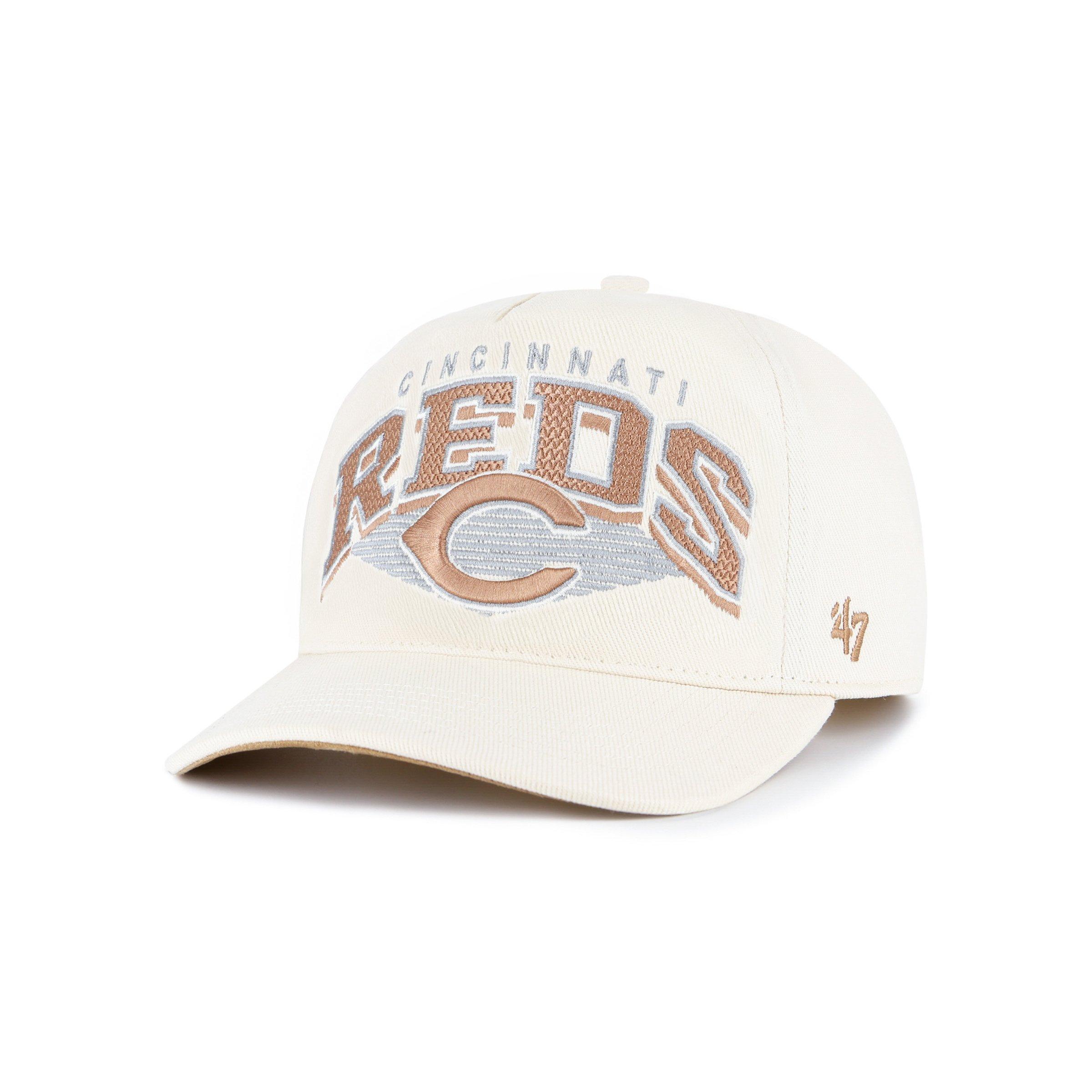 47 Cincinnati Reds Pomona Hitch Snapback Hat - Cream - CREAM